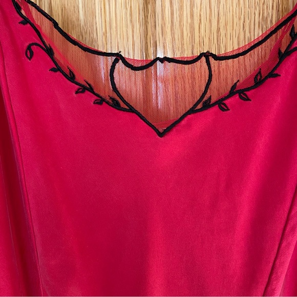 Victoria’s Secret Vintage ❤️ Silk Slip w/adjustable straps -L Large - EUC - Picture 4 of 10